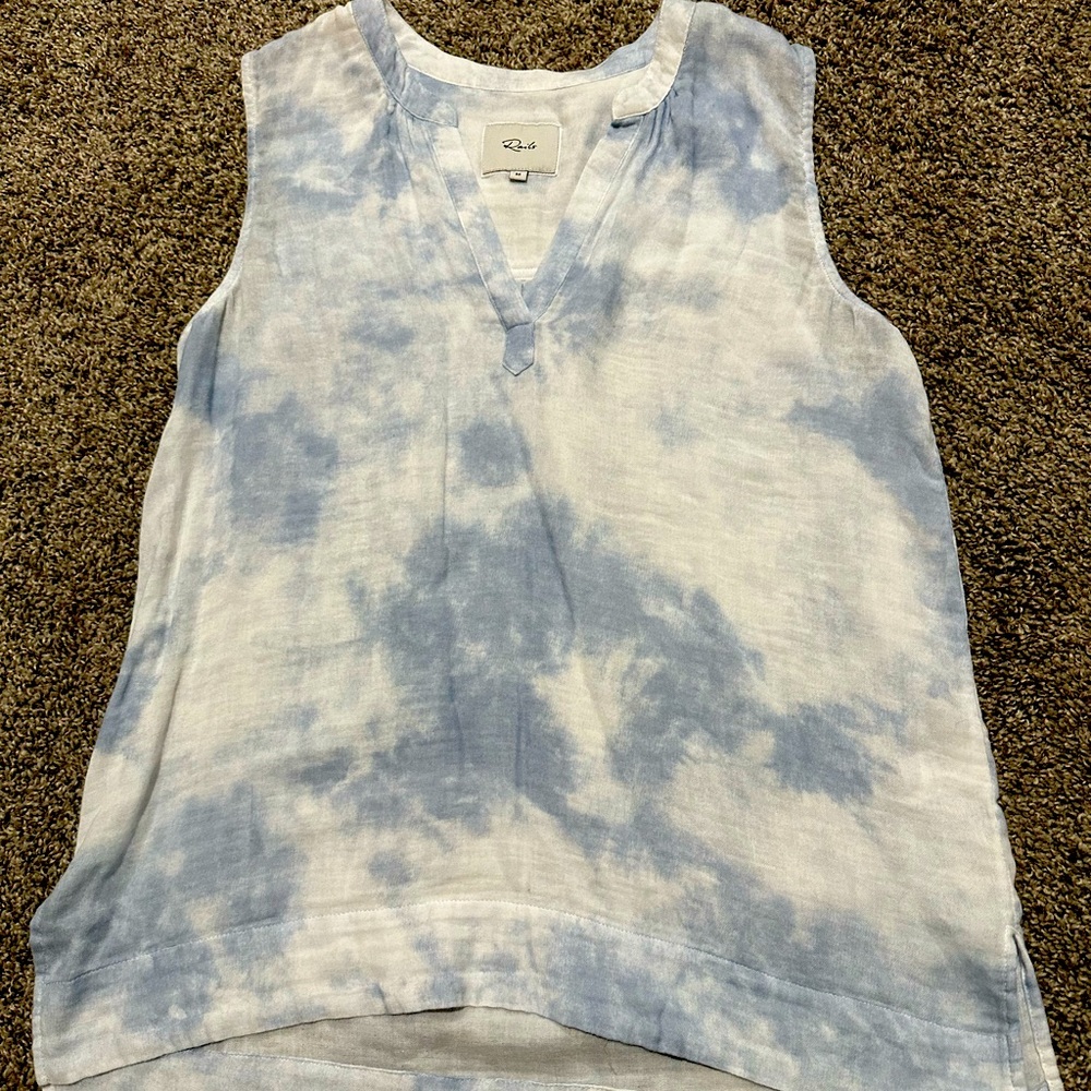 Rails tunic style tank top with v neck